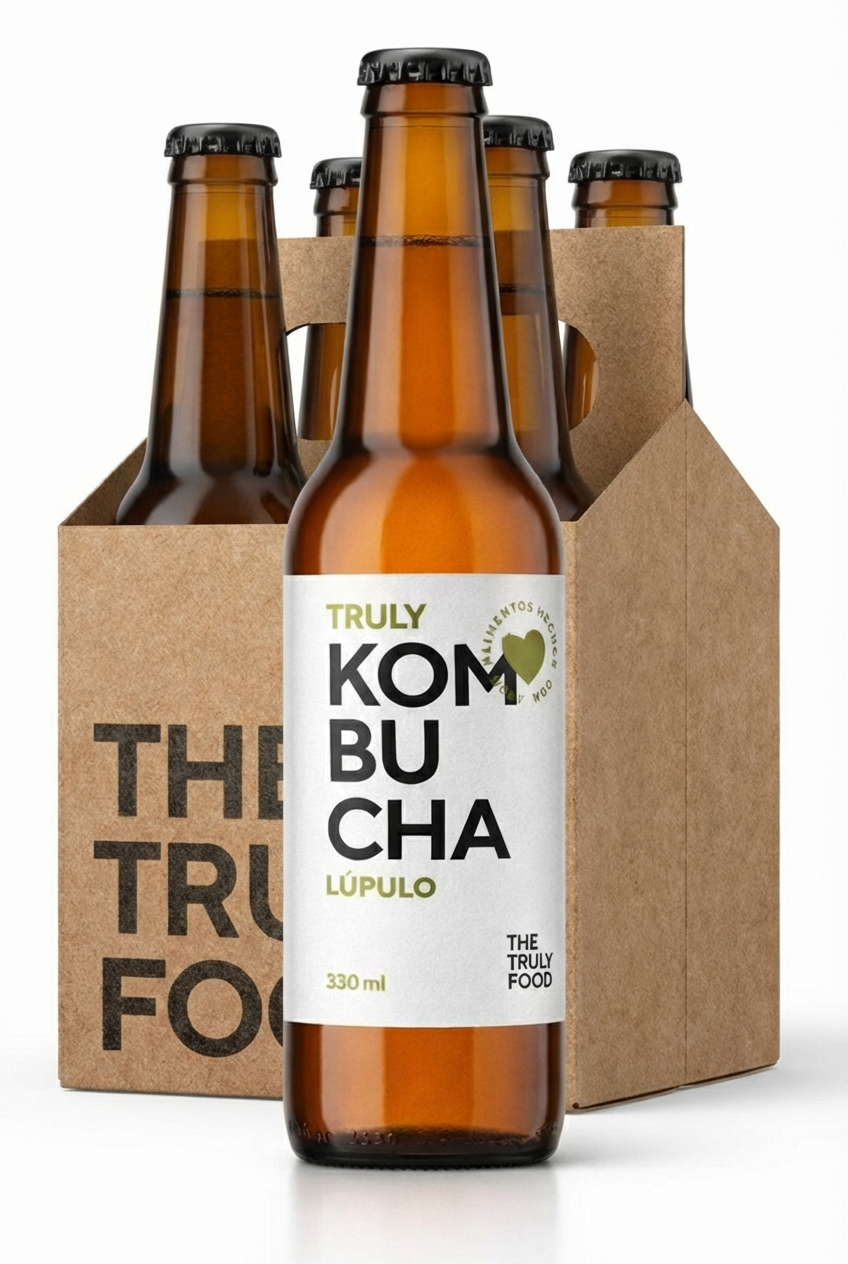 FOURPACK KOMBUCHA LUPULO